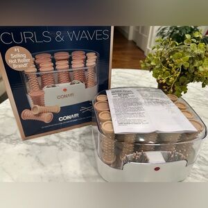NWT CONAIR Curls & Waves Hot Roller Set